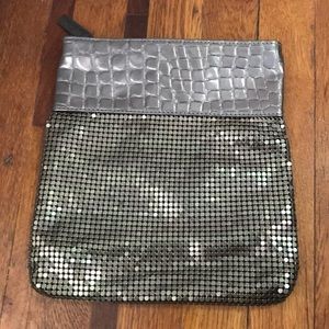 Sam Edelman metallic clutch